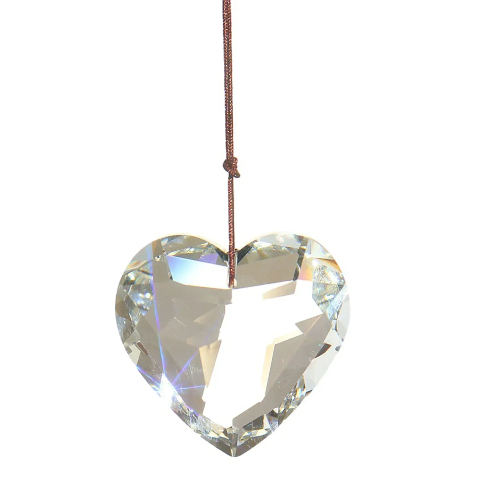 30/45mm Sun Catcher Heart Hanging Pendant Heart Rainbow Maker Crafts For Home Office Garden Decoration