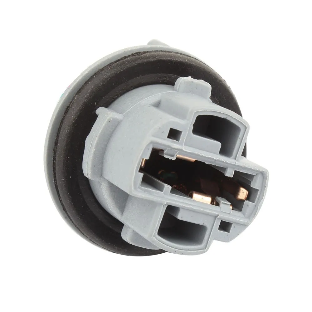 1pcs T20 7443 W21/5W 7440 W21W Socket Adapter Base Female Plug Connect Wiring Suitable For Car Brake Light Reverse Lamp