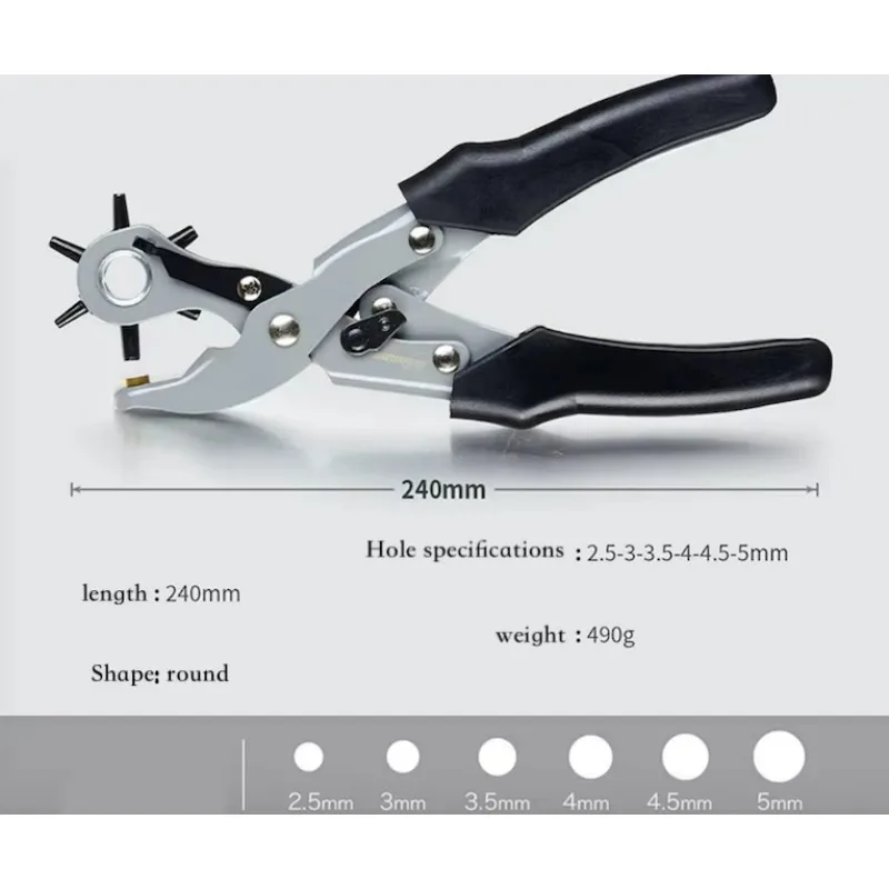 고품질 회전식 홀 펀치 플라이어 벨트 펀치 치과용 플라이어