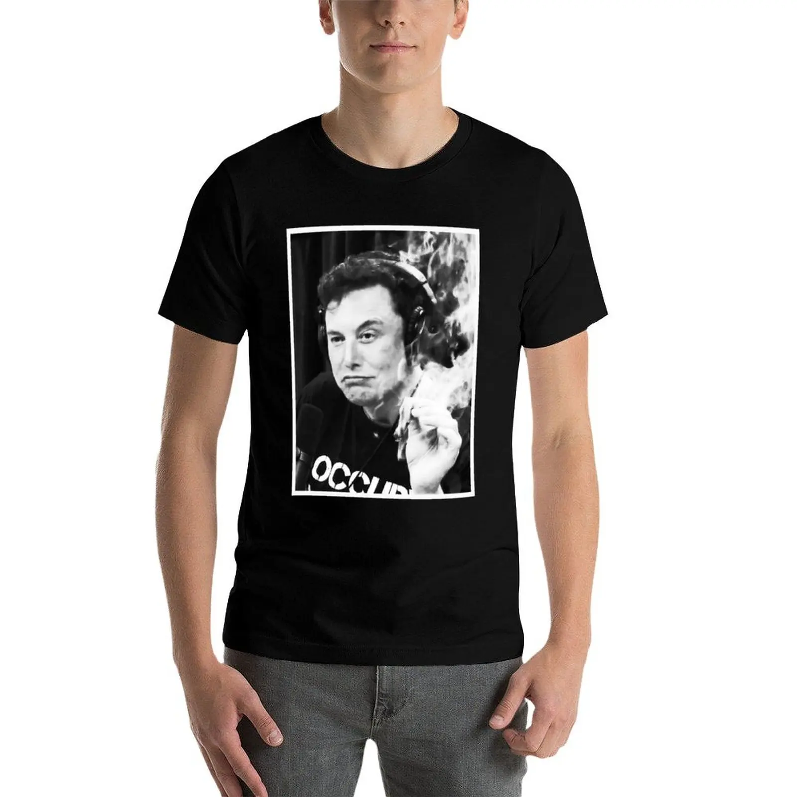 

Elon Musk Smoking 4 T-Shirt t shirt man cotton man t shirt heavy cotton man graphic t shirt T-Shirt