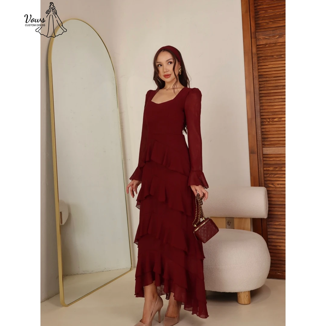 

Vows Роскошные женские вечерние платья на заказ Женские элегантные вечерние платья 2025 Line A Dresses. Для. Женское свадебное платье выпускного вечера