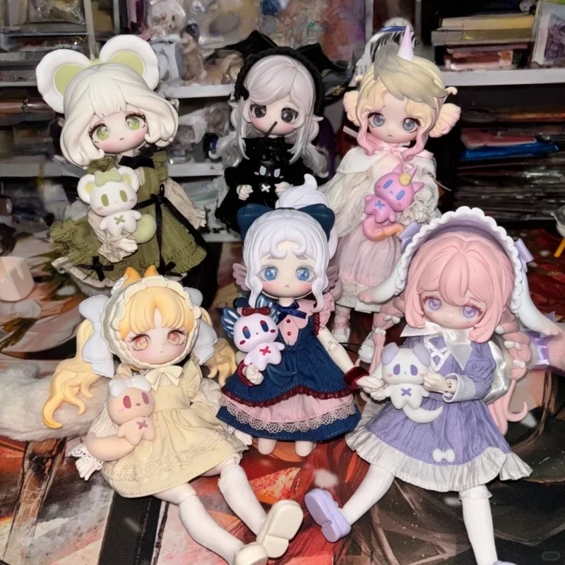 

New Luluelf Story 1/12 Bjd Series Blind Box Activity Doll Desktop Accessories Surprise Mystery Box Toy Statues Gift For Girls