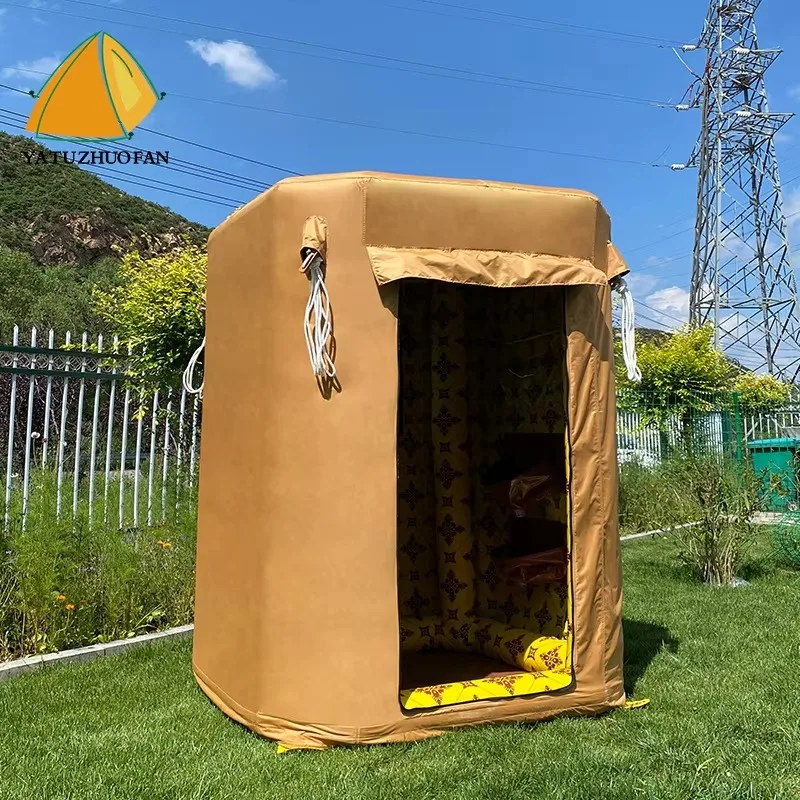 

2025 OEM ODM Middle East Arab Inflatable Tent Waterproof And Sunproof Tent Saudi Arabia Desert Air Shower Tent For Sale