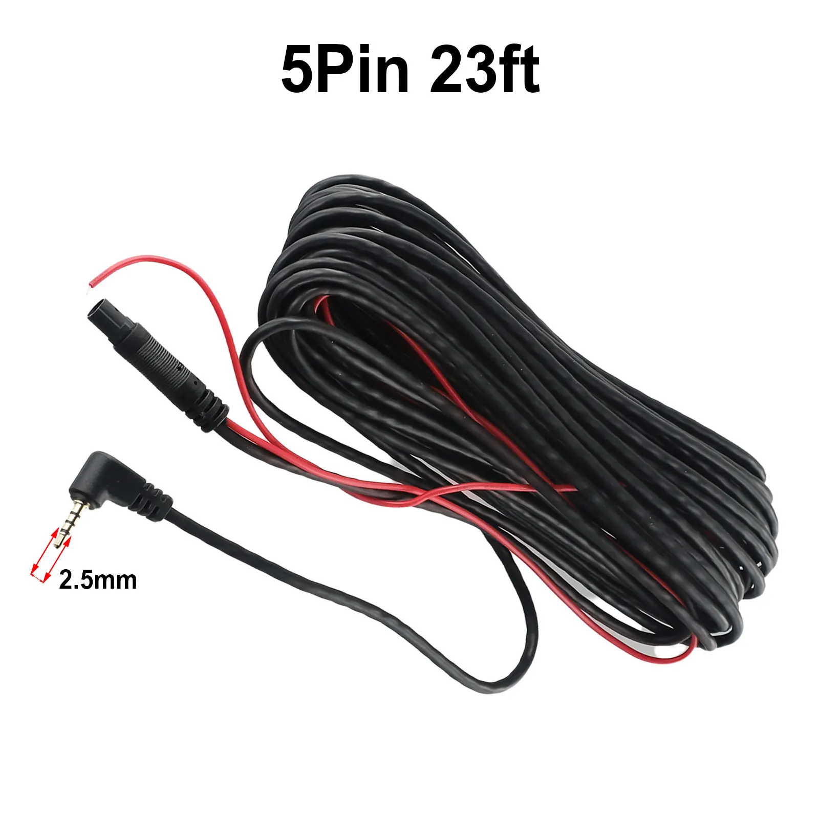 

1pcs Video Extension Cable 5 Pin Cord Wire 9m Car DVR Backup Rear View Camera 12V Interior Car Accessories Dash Cams Replacement