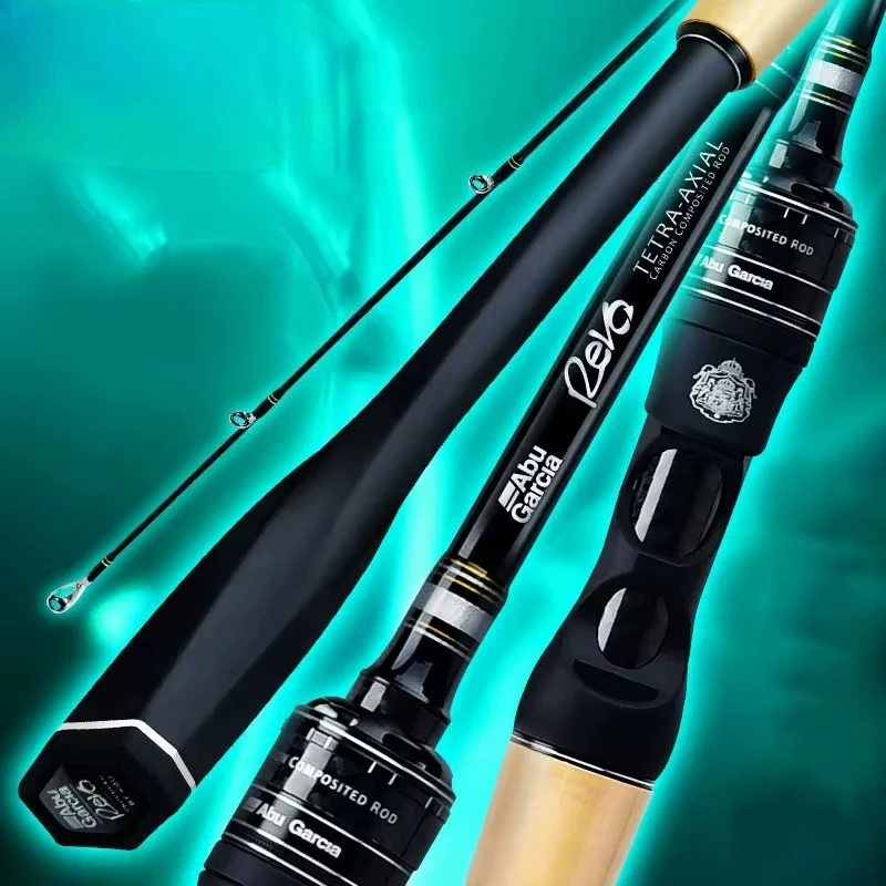 أبو غارسيا 1.98 متر 2.13 متر 2.29 متر ألياف الكربون الغزل الصيد ظهرت قضيب مع المحيط قضيب لصيد الأسماك