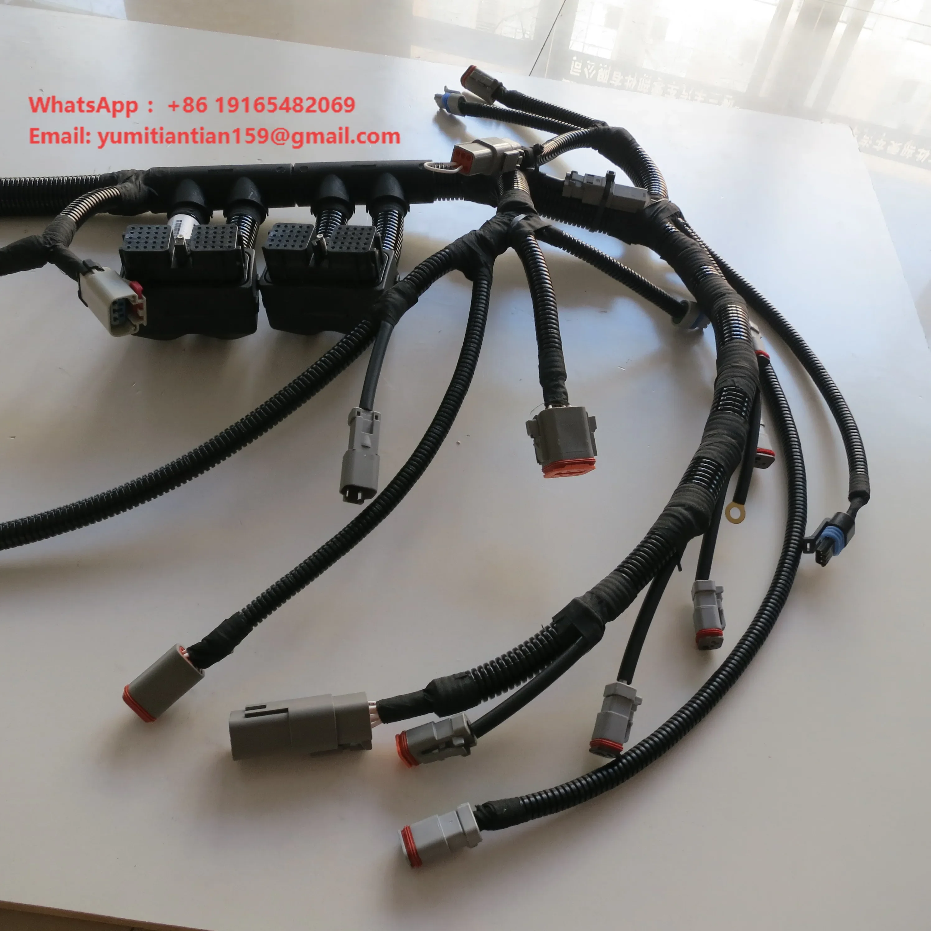 China Supply QSX15 ISX15 Engine Control Module Wiring Harness Assembly 4952742 4923977 4059348 Original Diesel Engine Component