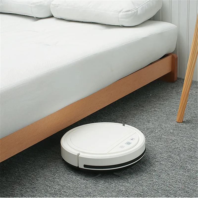 Aspirateur robot de balayage intelligent, balayeuse avec Wi-Fi, contrôle Alexa, planification de route intelligente pour la maison, les poils d'animaux, les tapis