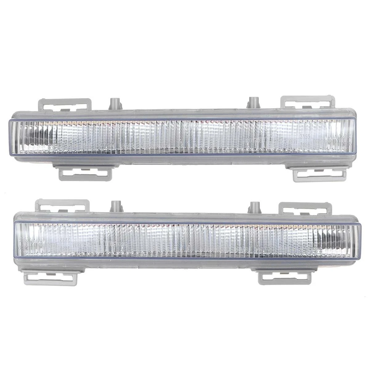 1 Pair LED Car Front Daytime Running Light Fog Lamp For Mercedes Benz W166 ML350 ML400 X204 GLK350 2012-2015 A2049065401