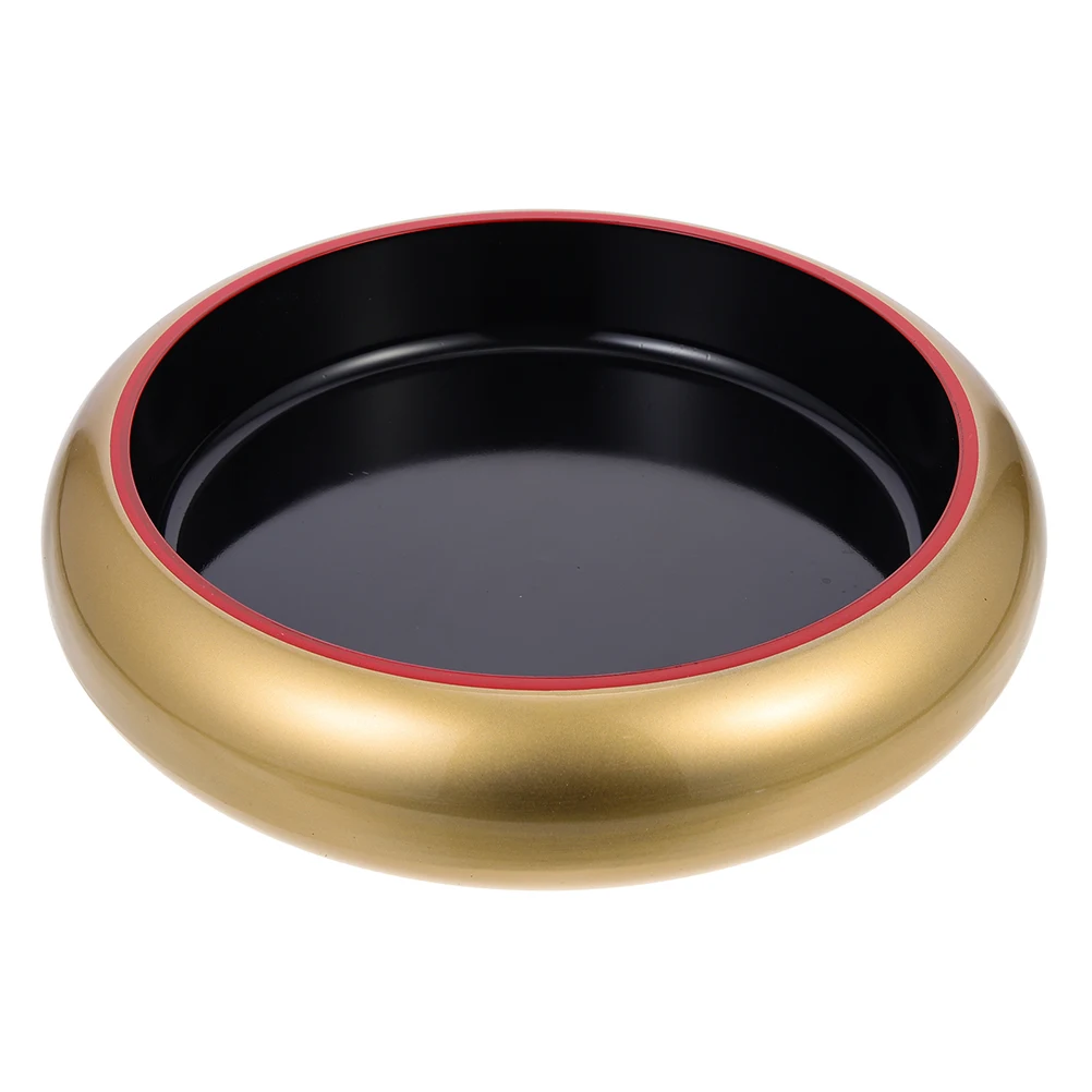 

Sashimi Plate Sushi Tray Deepen Plates Ice Containers for Food Round Japanese Platter