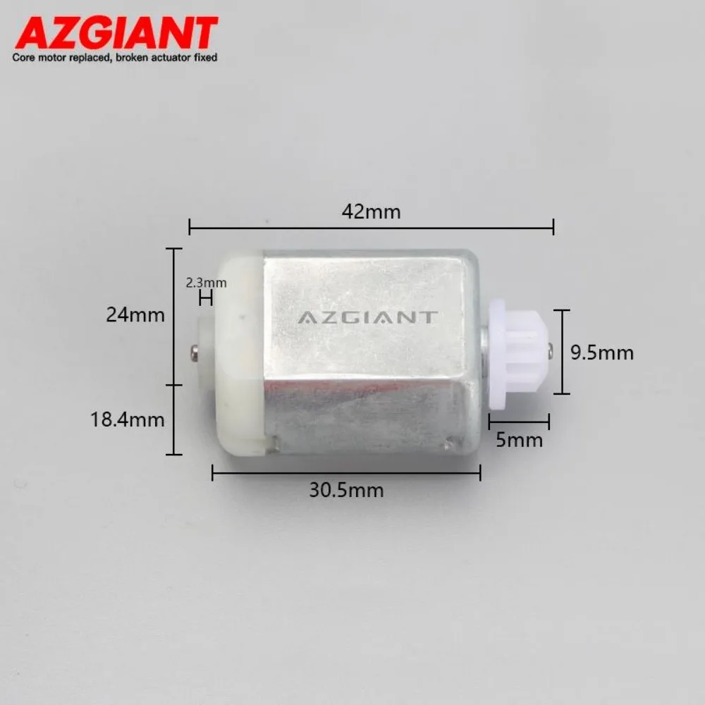 AZGIANT 10teeth L02D210219 Vehicle Central Door Lock Actuator Unit 12V DC Motor Engine For 2019-2023 VinFast Fadil