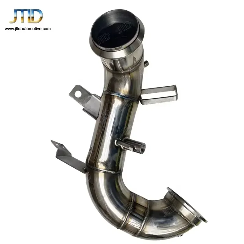JTLD High Performance Stainless Steel Exhaust Downpipe for Mercedes Benz A45 Professional Racing