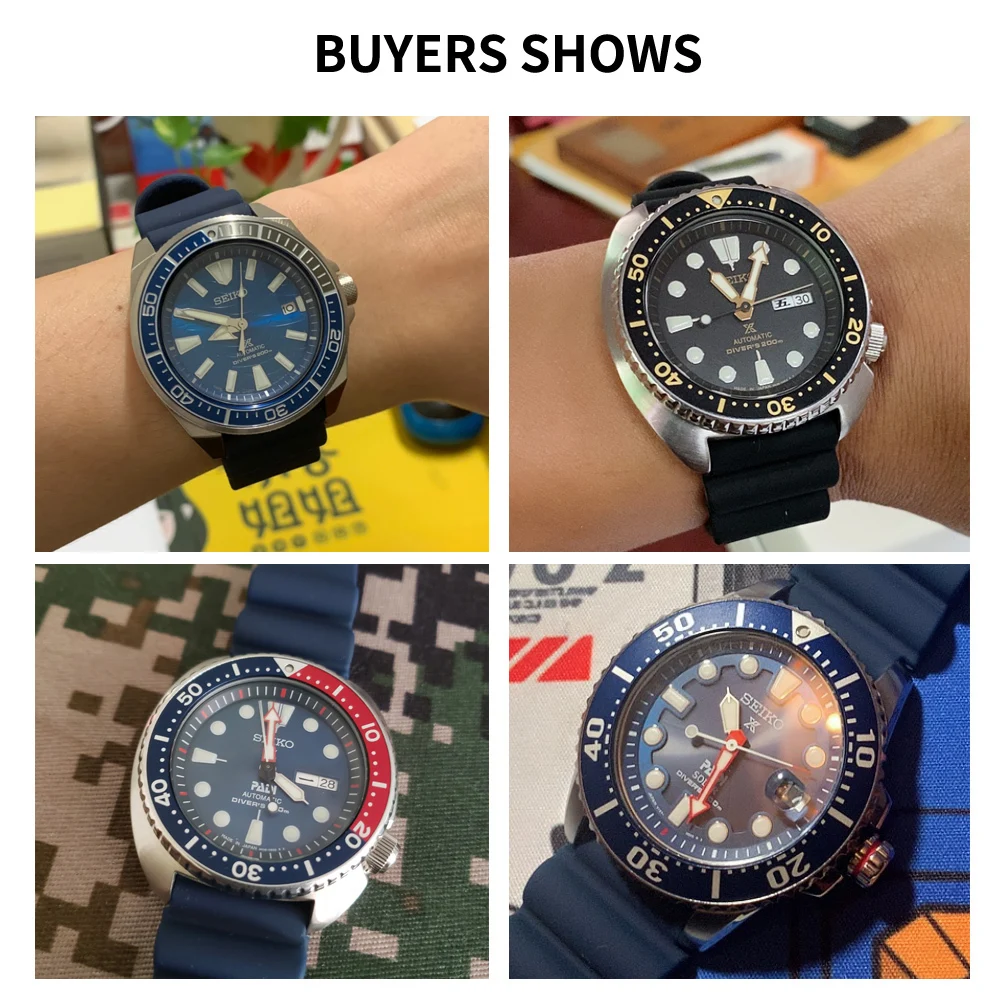 محل مطاط سيليكون من Seiko ، Prospex 007 ، محرك زنبركي أذن البحر ، SPR777j1 ، PROSP ، SNE545 ، حزام ، من ، من ، من ، إلى ، 22 #3