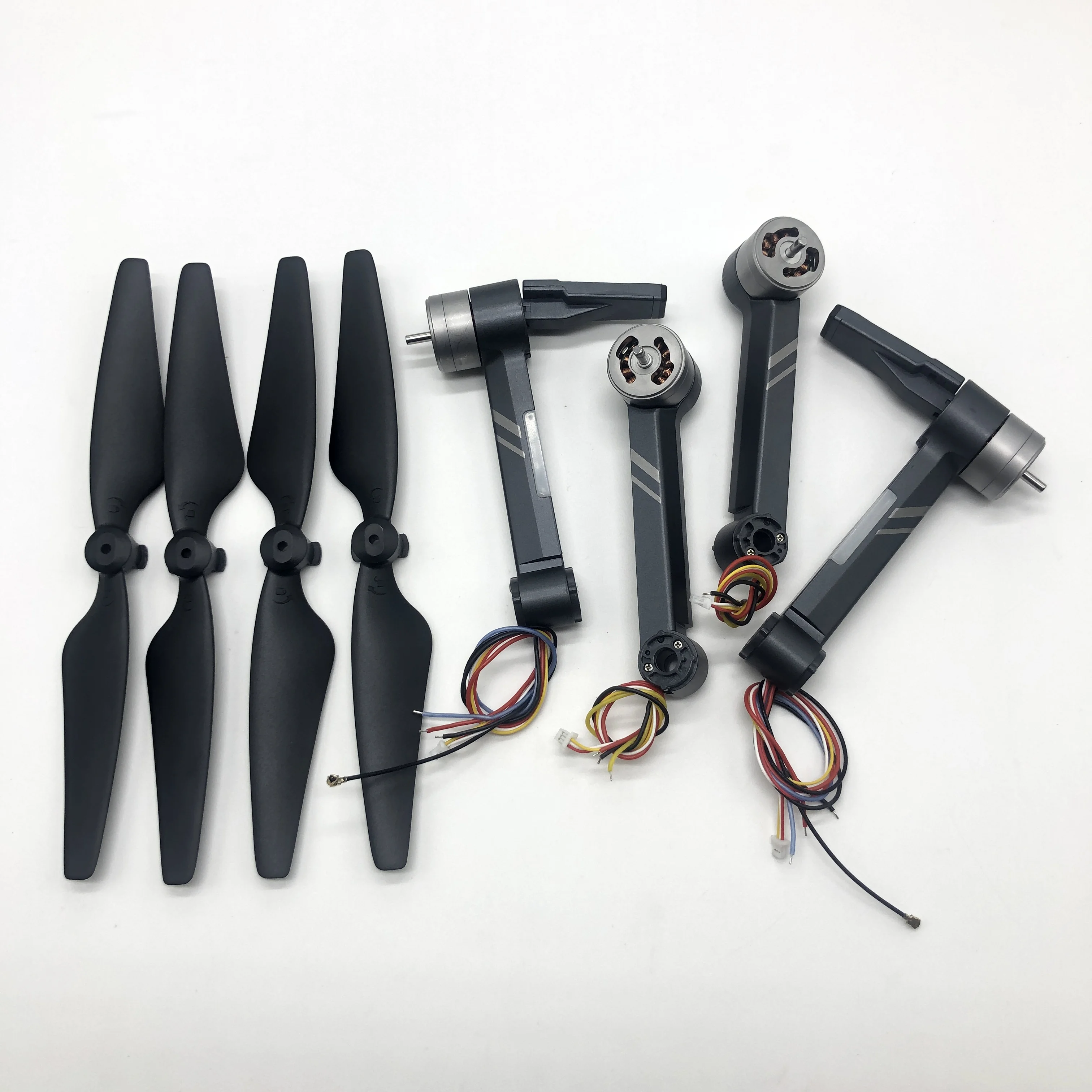 SJRC F22S F22 GPS Drone Spare Part Kit Motor Arm Front Rear A B Arm with Brushless Motor & Propeller Blade Wing Accessory