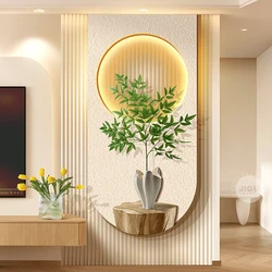 U Shaped Creative Wall Decoration Mural LED Wall Lamp Bedroom Study living Room Dining Room Hotel Lobby Foyer Hanging Painting