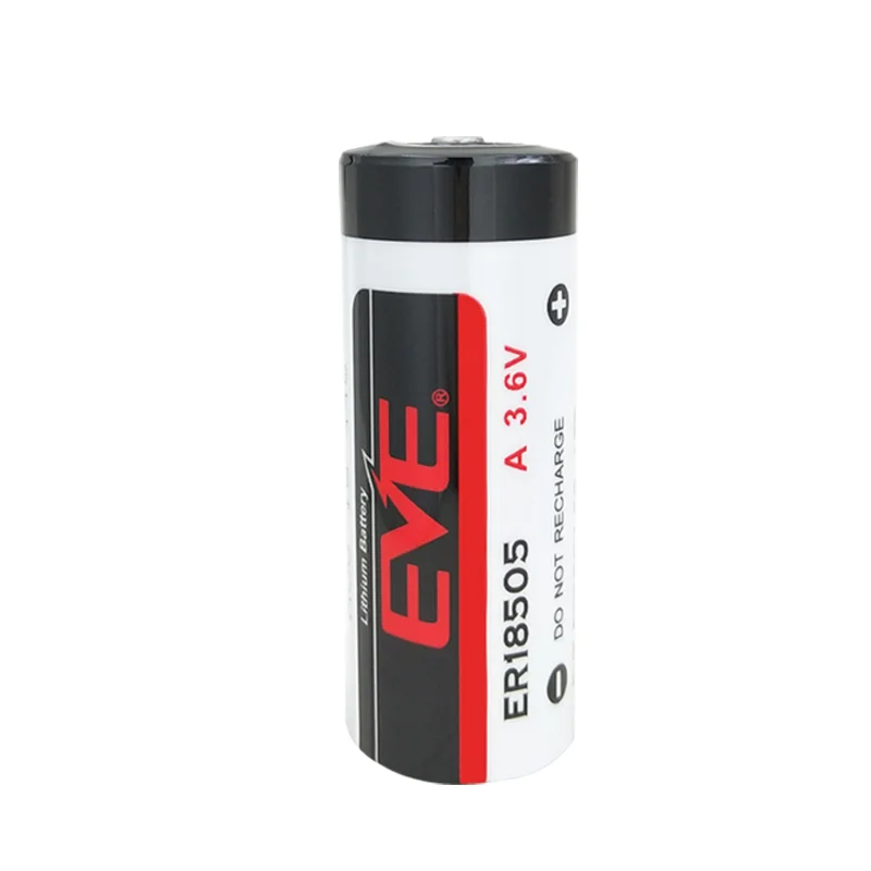 

EVE ER18505 3.6V Disposable Lithium Battery Flowmeter Instrument Intelligent Water Meter Gas Meter ER18505H Non-rechargeable