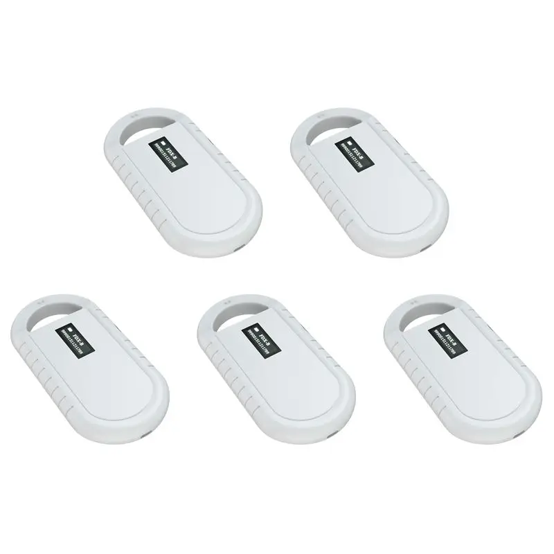 5X RFID Reader Pet Microchip Scanner Handheld Animal Chip Reader RFID Reader Supports For ISO 11784/11785, FDX-B-Y41A