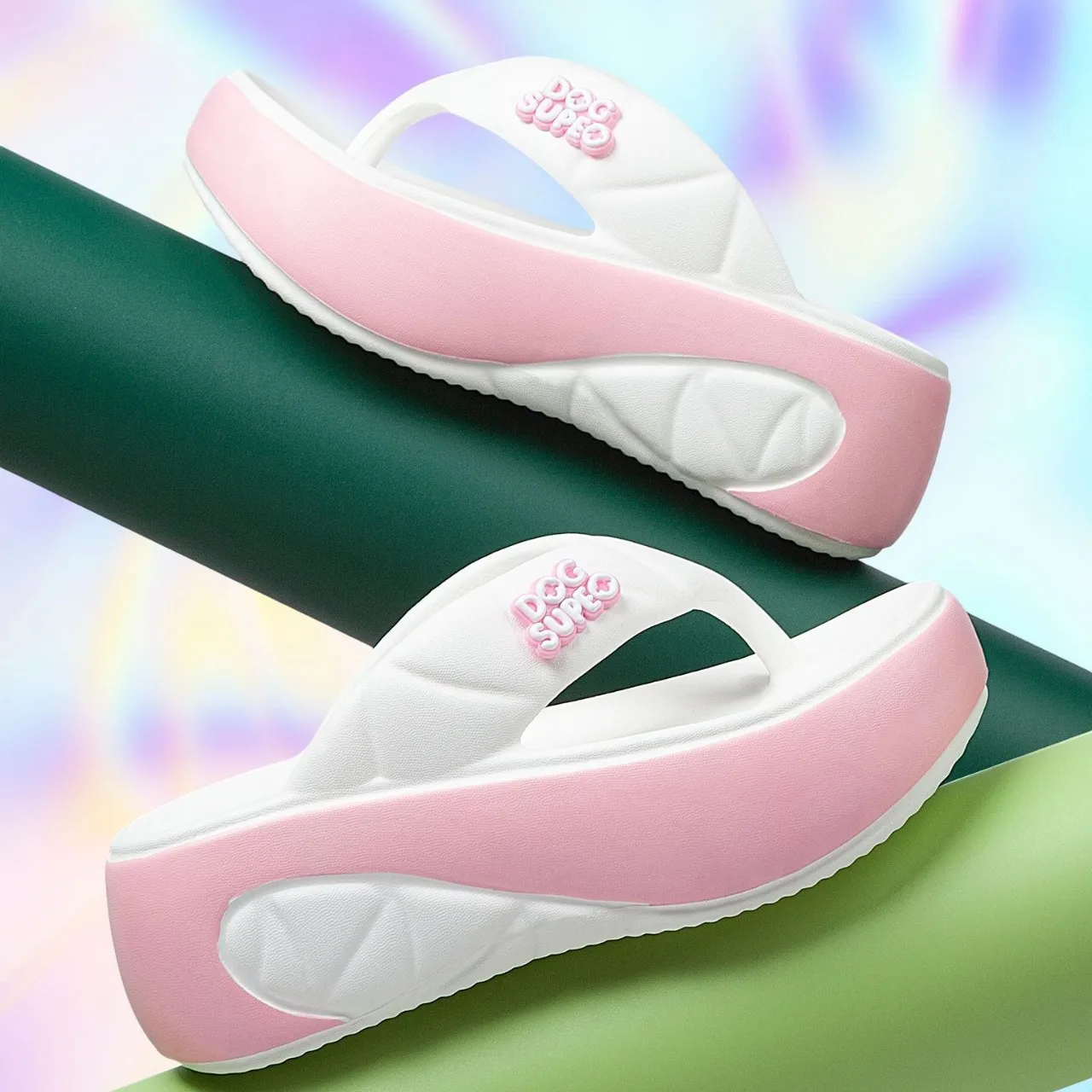 New Women's Elevating Flip-Flops EVA Thick Platform Sandals Summer Comfortable Thong Design Outdoor Fashion Lightweight Footwear image 3