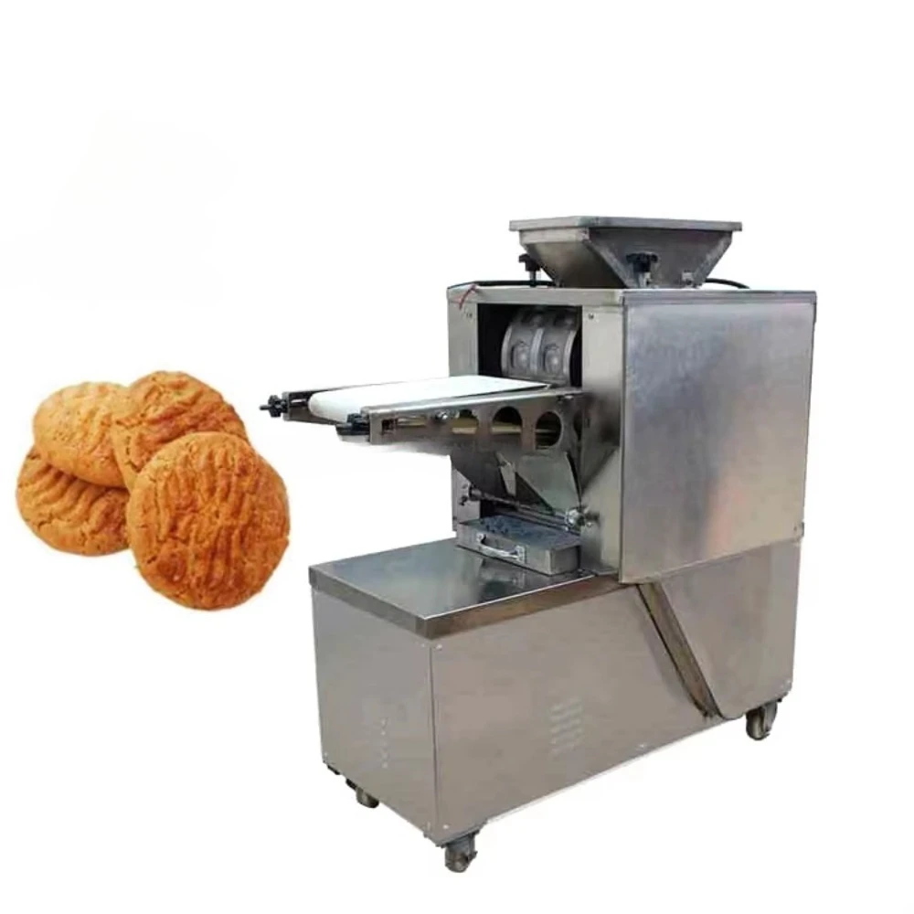 Custom Small Biscuit Molding Machine Walnut Biscuit Production Line Biscuit Making Machine