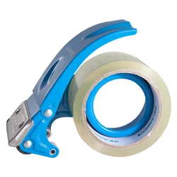 1pc Steel Packing Tape Dispenser Handheld Tape Packing Packaging Sealing Cutter for Warehouse School Office Supplies