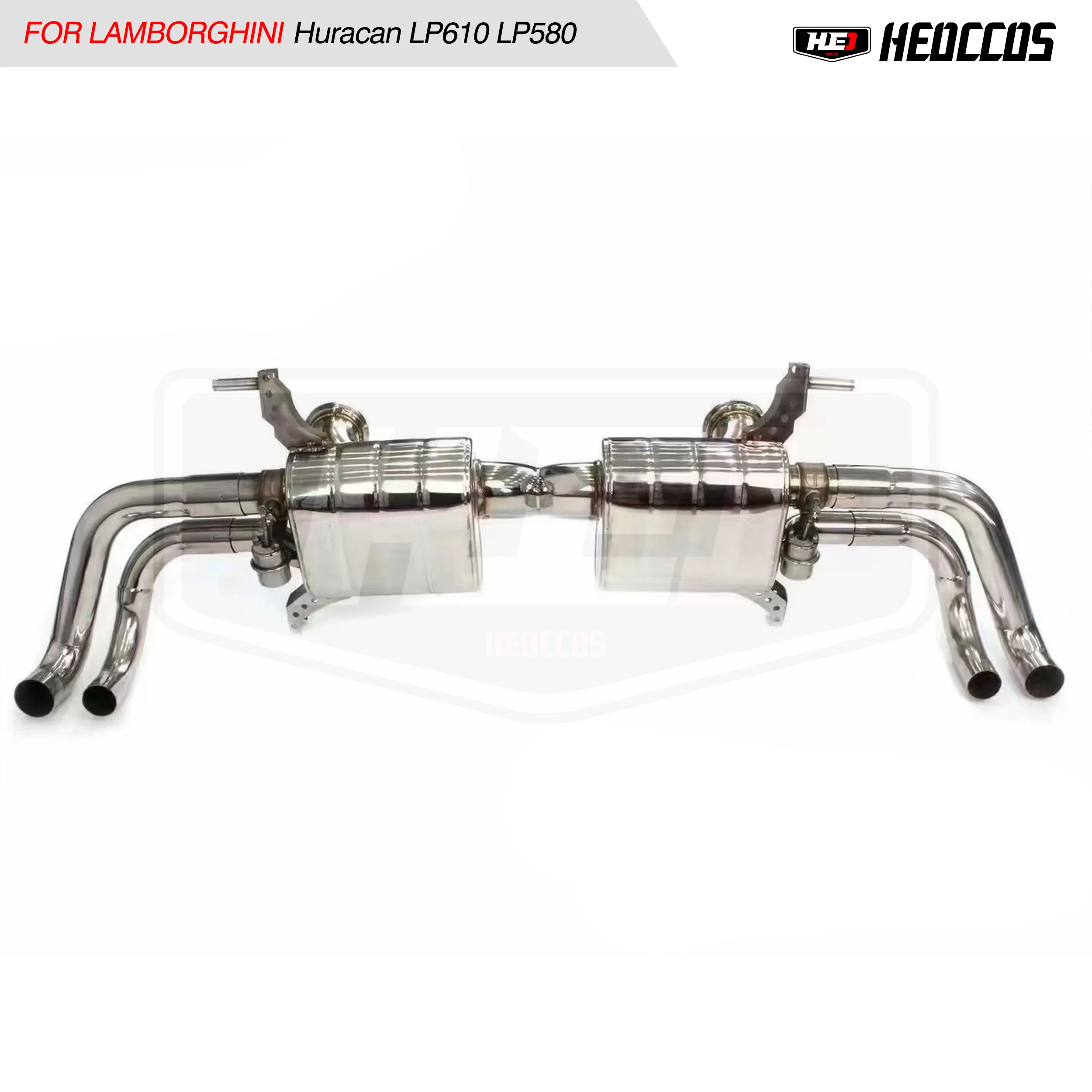 HEO Car exhaust catback For Lamborghini Huracan LP610 LP580 V10 stainless steel quad exhaust port muffler