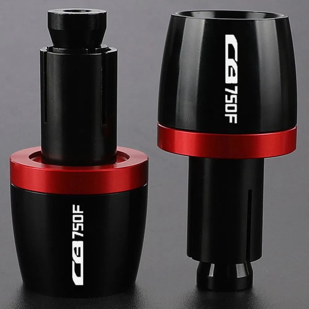 

Motorcycle Universal 7/8'' 22MM For HONDA CB750F CB 750F CB750 F Handle Bar End Hand Grip Handlebar ends Plug Cover Accessories