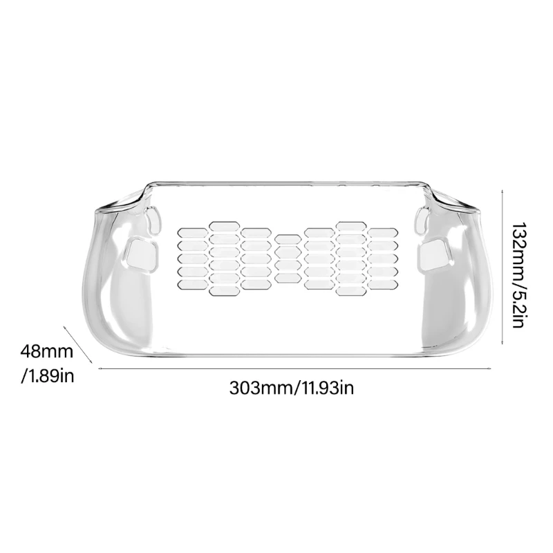 Carcasa transpirable resistente al agua, carcasa de cubierta Flexible que absorbe los golpes para equipo de juegos móviles Legion GO S