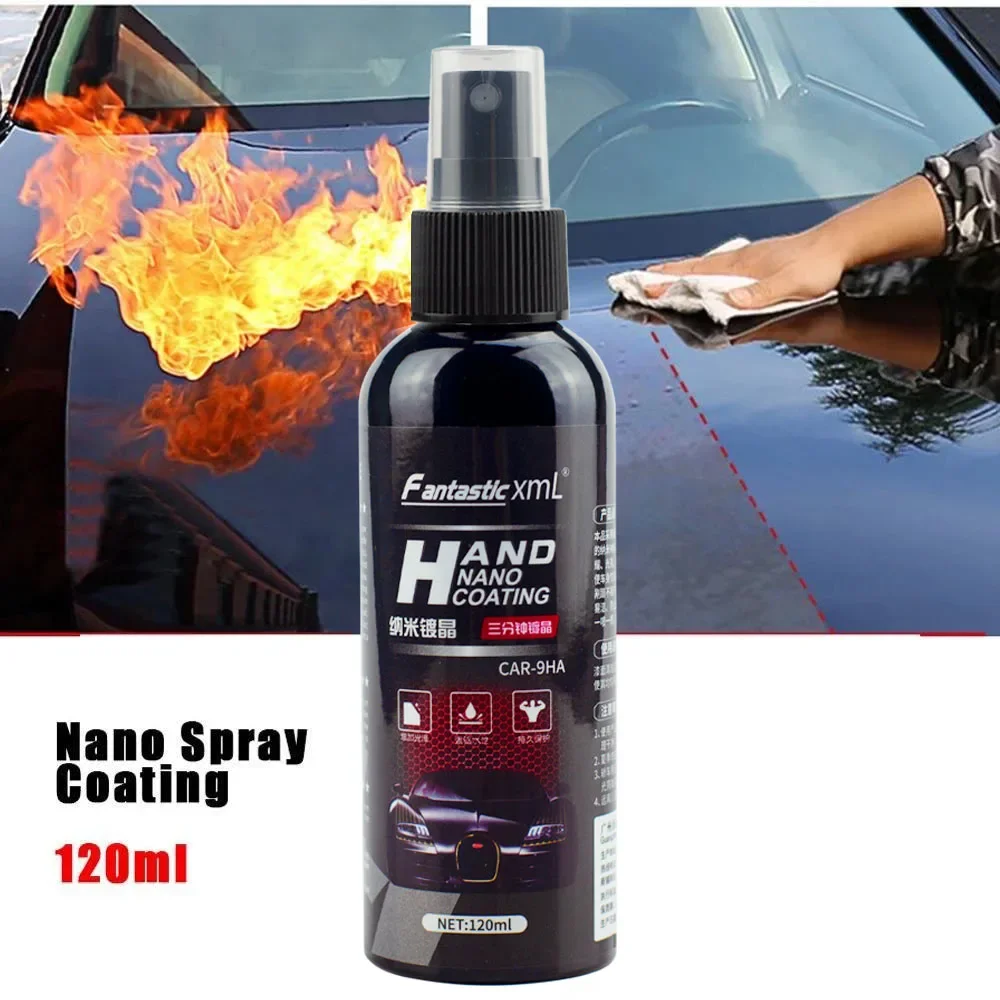 120ml Car Paint Care Liquid Hydrophobic Polishing Liquid Anti-fouling Scratch Fluid Nano-Plating Car Paint Waterproof Coating