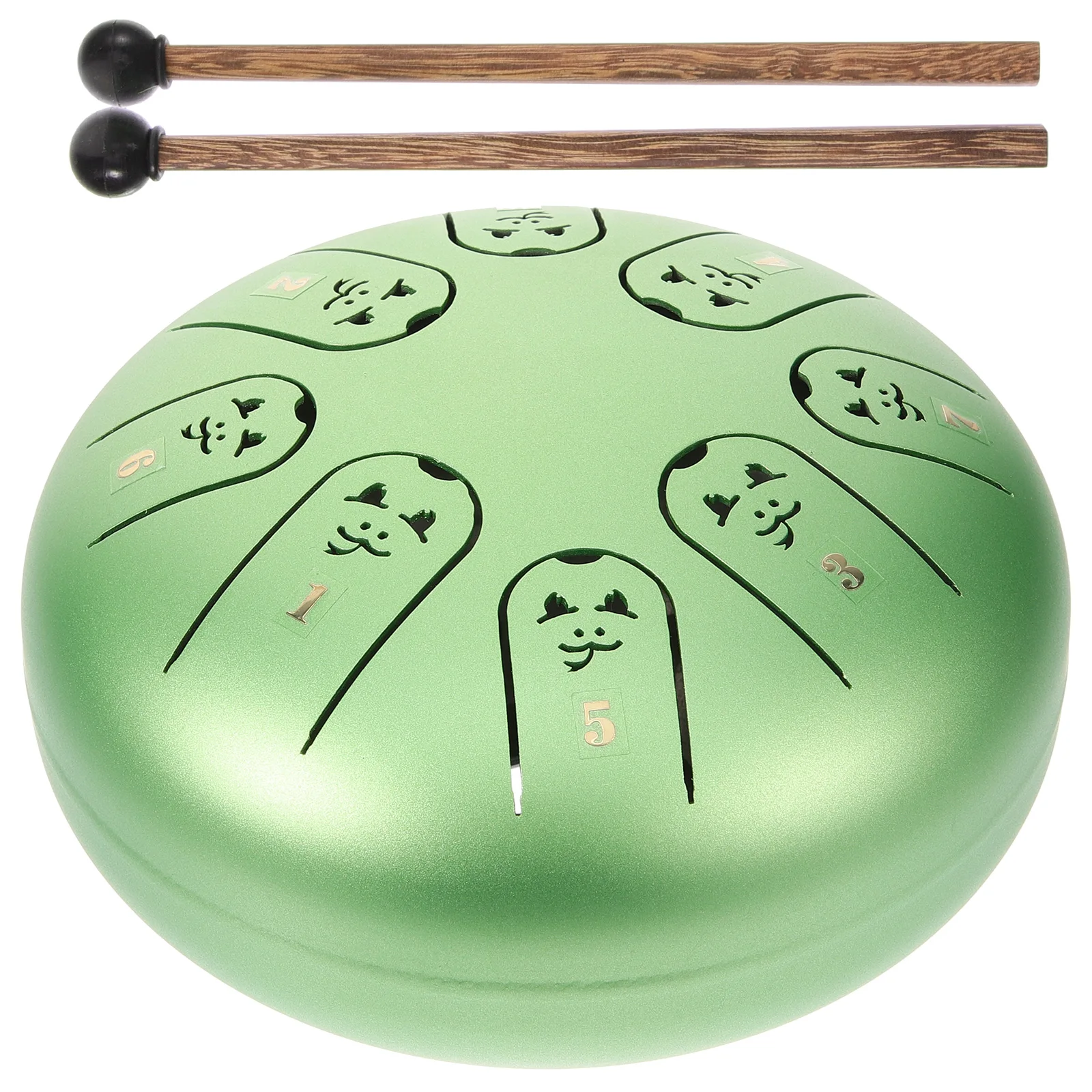 

Ethereal Drum Musical Instrument Small Instruments Preschool Steel Alloy Tongue Portable