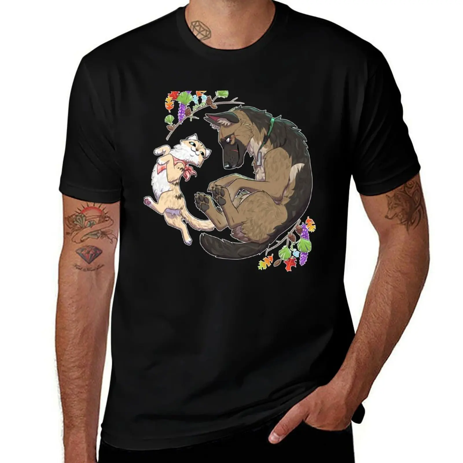 Pixie and Brutus Natural Flow T-Shirt mens graphic t shirts T-Shirt