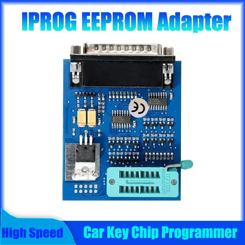 IPROG EEPROM Adapter for iProg+ Pro High Speed Chip Reader/Writer/Delete Car Key Chip Programmer Autotuner ECU Programming Tool