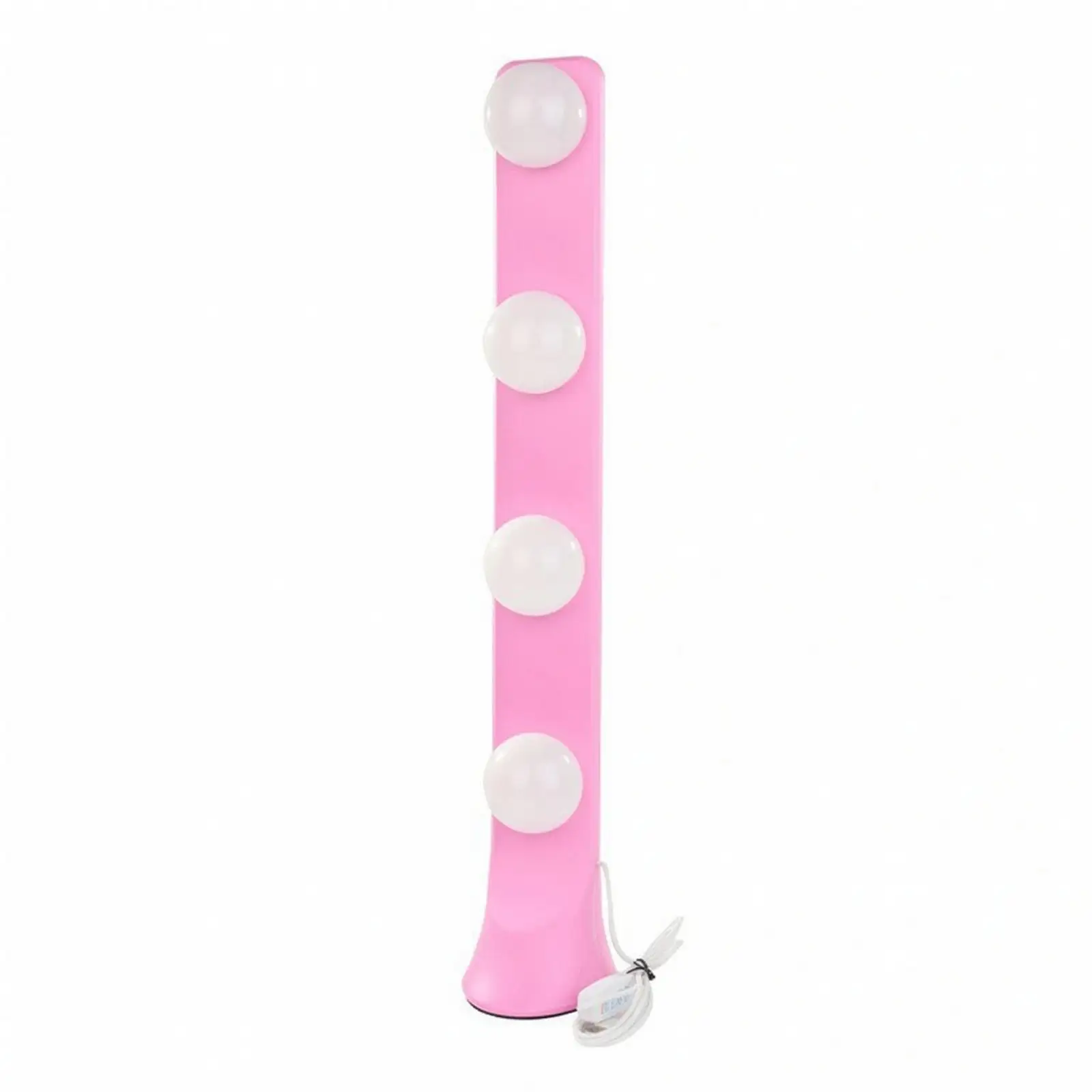Compact LED Video Light Stand for Desk with Dimmable Brightness for Makeup and Recording