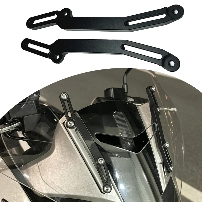 Motorcycle Windscreen Adjusters Accessories For HONDA NC750D NC 750D 2017 2018 2019 Aluminum Windshield Bracket