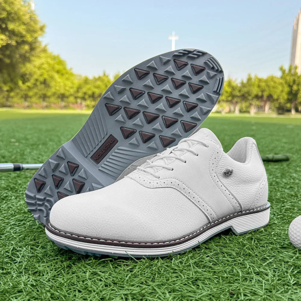 Nuove scarpe da golf da uomo Scarpe da passeggio casual alla moda per uomo Scarpe da golf da allenamento di grandi dimensioni