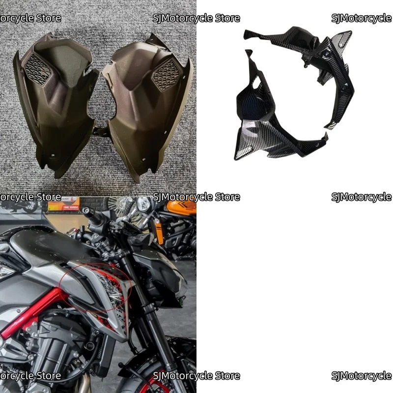 

Аксессуары для мотоциклов, внутренняя боковая крышка воздухозаборника, кронштейн для панели, вентиляционные отверстия, обтекатель, подходит для KAWASAKI Z900 2017 2018-2019