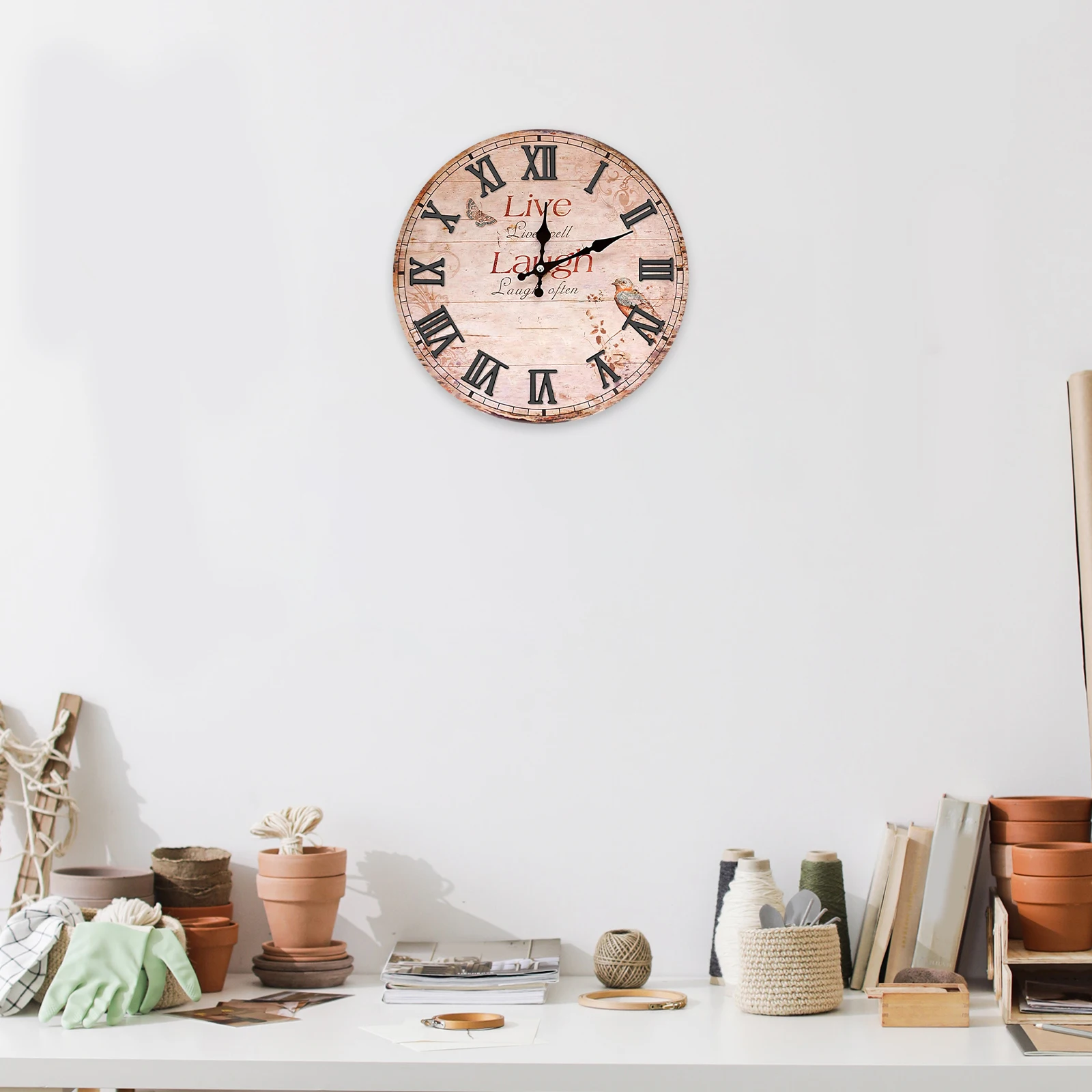 

4 set Clock Number Plate Diy Kit Roman Arabic Numerals Plastic Wall Clock Numbers For Home Office Decor Repair Tools Accessory