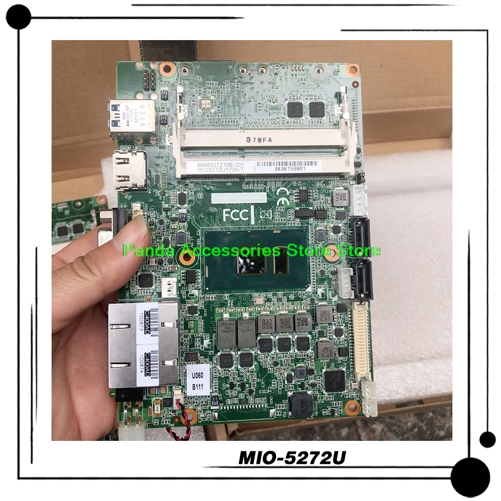 MIO-5272U Embedded Industrial Motherboard DDR3L USB 3.0 3.5'' For Advantech MIO5272U1705-T