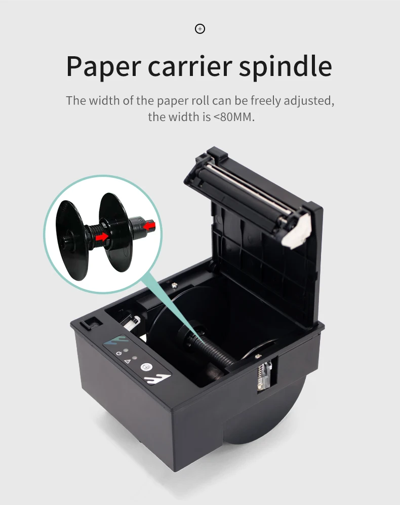 58MM High Quality Kiosk Embedded Printer Thermal receipt Module , Direct Printing with High-Speed , ESC/POS Window EM5826