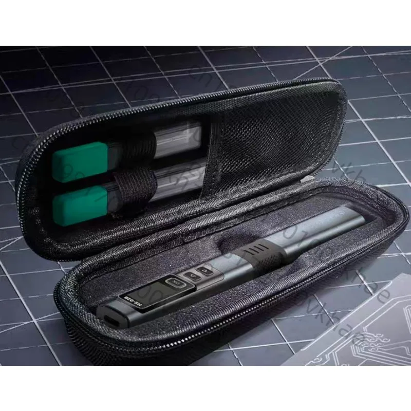 

HS-02 Adjustable Temperature Soldering Iron – DC 20V, 100W PD, 100-450℃ Portable Welding Rework Station