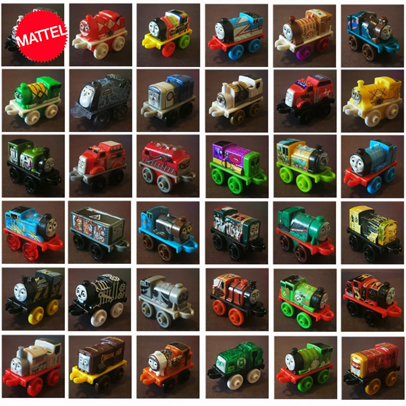 Thomas dan Mainan Teman-teman Asli Kereta Mini Plastik Doyan Gatour Mesin Gordon Model Hadiah Ulang Tahun untuk Koleksi Anak-anak