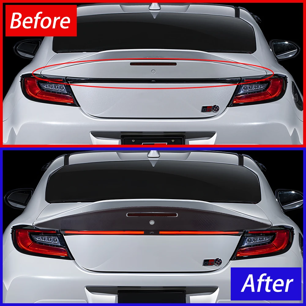 مجموعة المصابيح الخلفية للسيارة لسيارة Toyota GT86 Subaru BRZ 2021 LED مصابيح خلفية خلفية للسيارات ترقية ديناميكية من خلال ملحقات المصابيح الخلفية