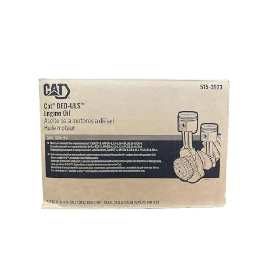 زيت المحرك DEOULS 15W40 للمركبات عالية الأداء سعة 1 جالون لكل علبة حاوية مكونة من 4 قطع مثالية للمحركات شديدة التحمل والمتطرفة #2
