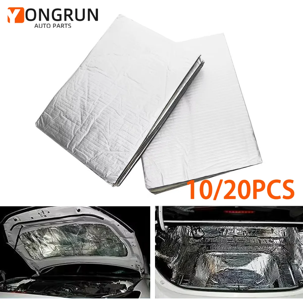 5 مللي متر سيارة عازلة للصوت مجلس العزل وسادة العزل وسادة عازلة للحريق لوحة الحائط الساخن ذاتية اللصق العزل القطن #1