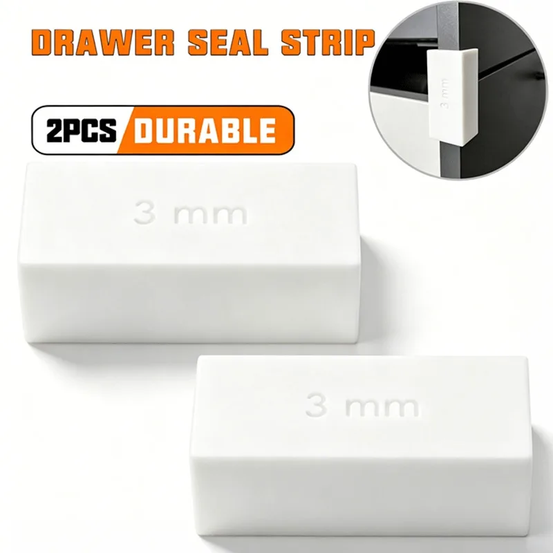 Adjustable Drawer Slide Shims White Cabinet Spacers, Thin Wood Panel Gap Sealing Strips for Cabinet Door Table Shelf Renovation