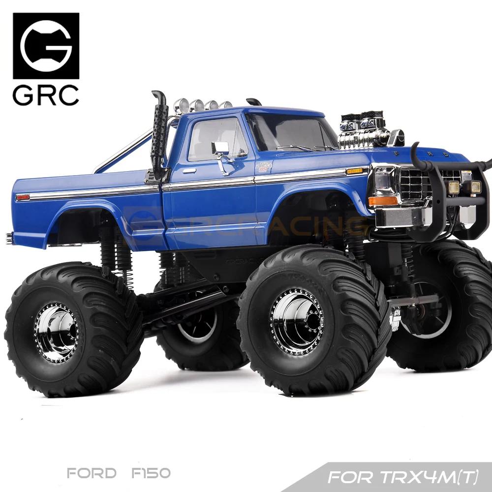 GRC 1/18 Vertical Exhaust Pipe 3D Printed for Traxxas TRX4M F150 TRX4MT F150 Upgrade Option Parts #G183RP