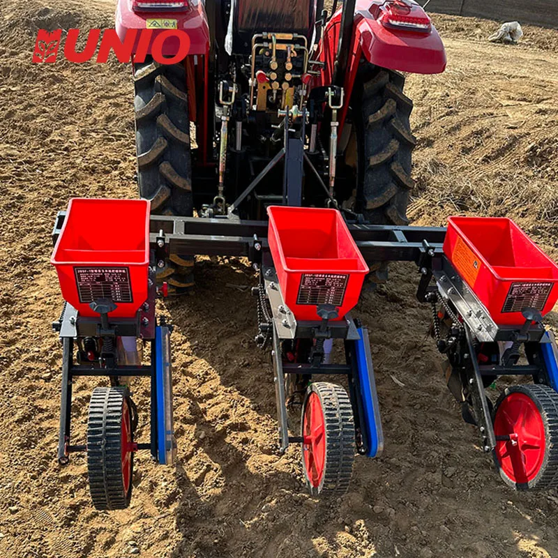 【Hot】Farm Machinery Seeder Three Point Hanging  3 4 Row Corn Planter/corn Precision Planter Matched with Four-wheel Tractor