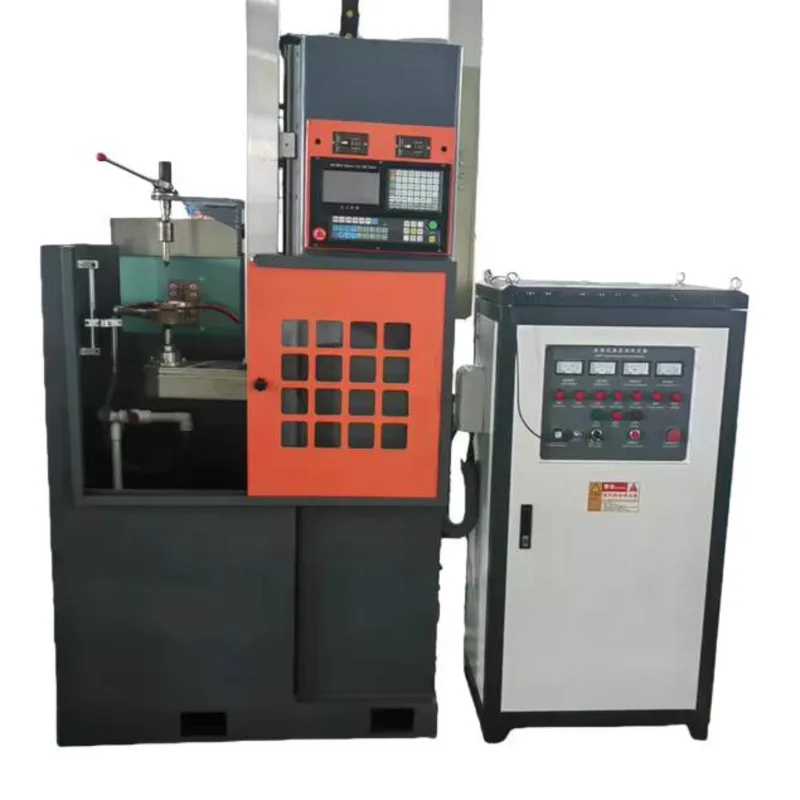 Low Price IGBT High Frequency Induction Heating For Hardening Shaft Roller With CNC Scanning Quenching Machine Tool