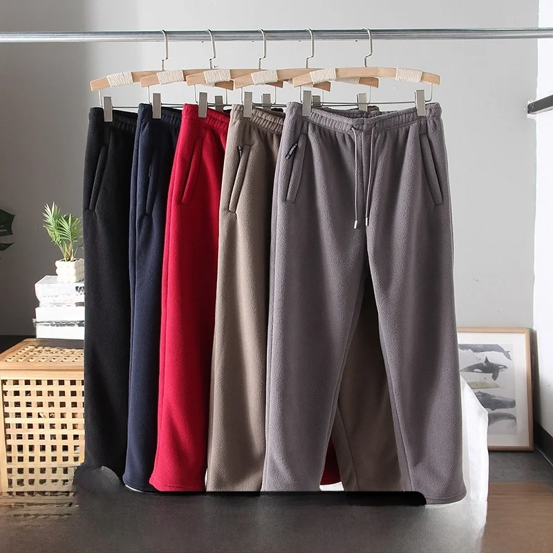 

Мужские зимние брюки для активного отдыха с флисовой подкладкой, утепленные, ветрозащитные, теплосберегающие, прямого кроя, спортивные, из полиэфирного волокна