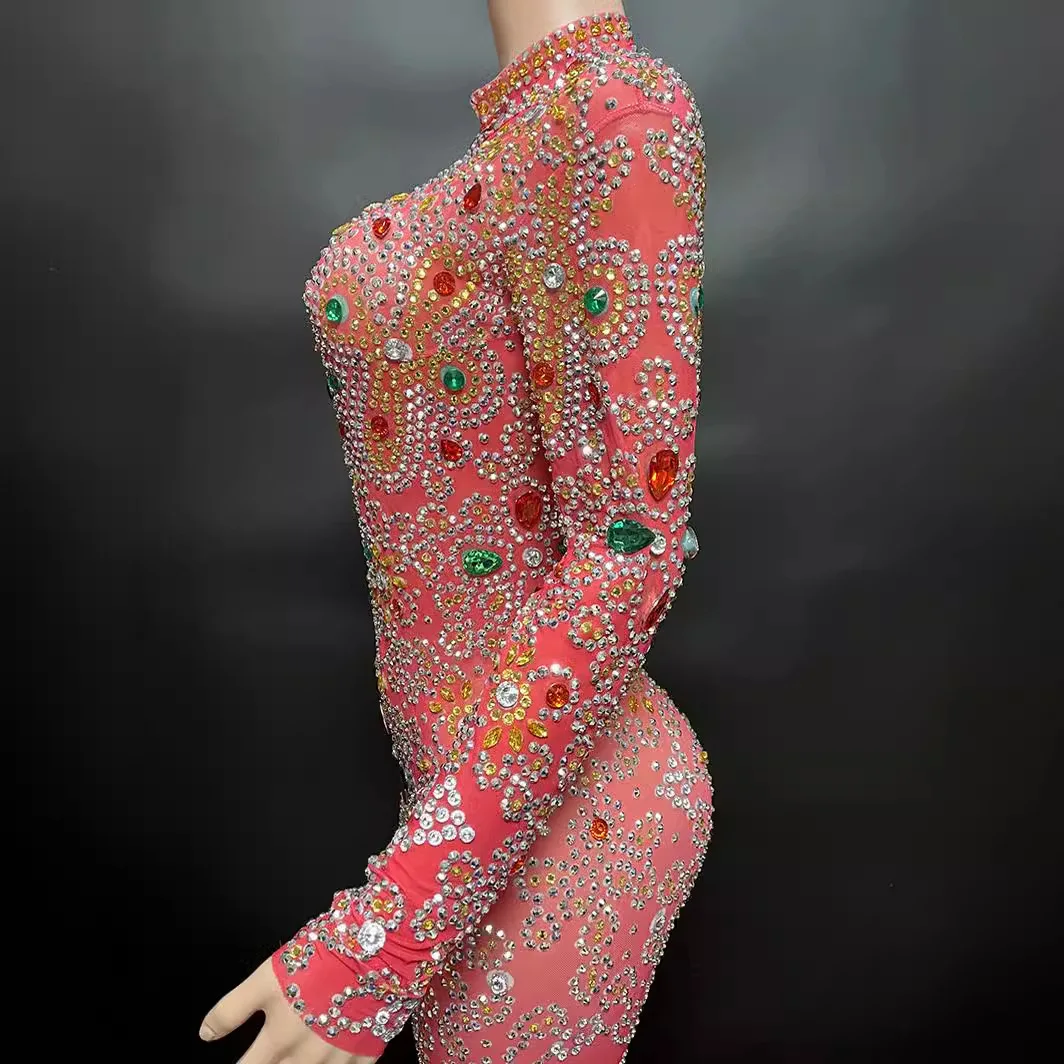 هدية عيد الحب فستان ماسي لامع أحمر إبداعي للسيدات أنيق بذيل السمكة فيستدوس دي فييستا أنيق فستان صغير مثير ساخن #2