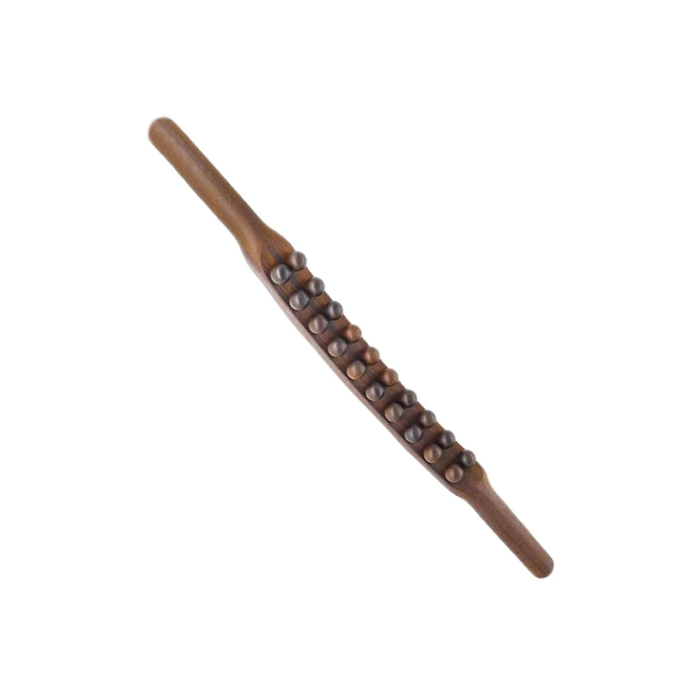 أدوات تدليك عصا كشط جواشا الخشبية المضادة للسيلوليت للخصر الخلفي #1