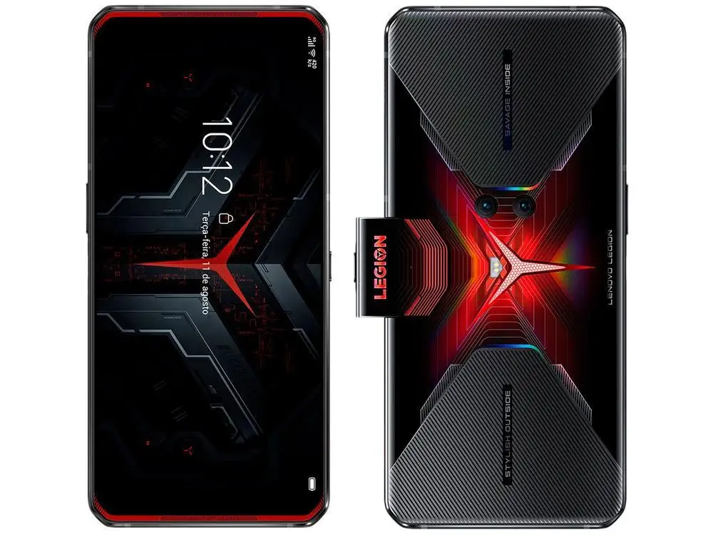 Smartphone Lenovo Legion Phone Duel 256GB - Vengeance Red 5G 12GB RAM 6,65 ”Camera. Double #1
